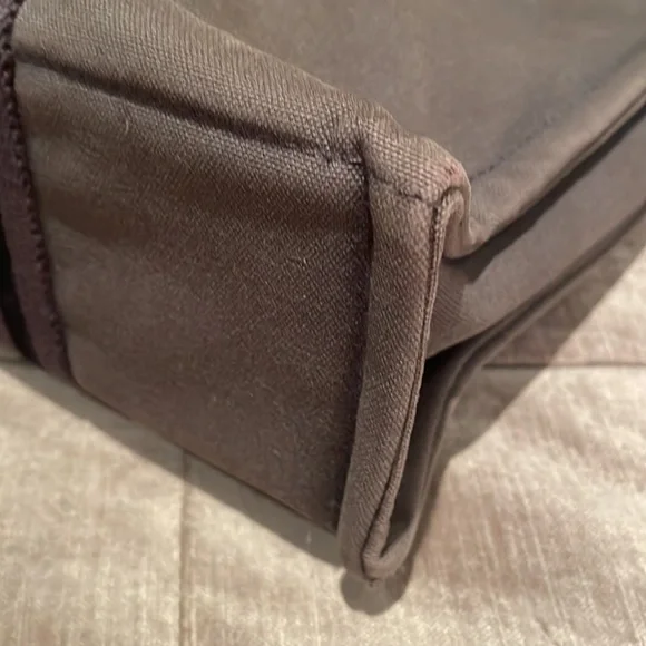 Hermes Grey Mini Tote Stripe Handle Handbag - Picture 9 of 16